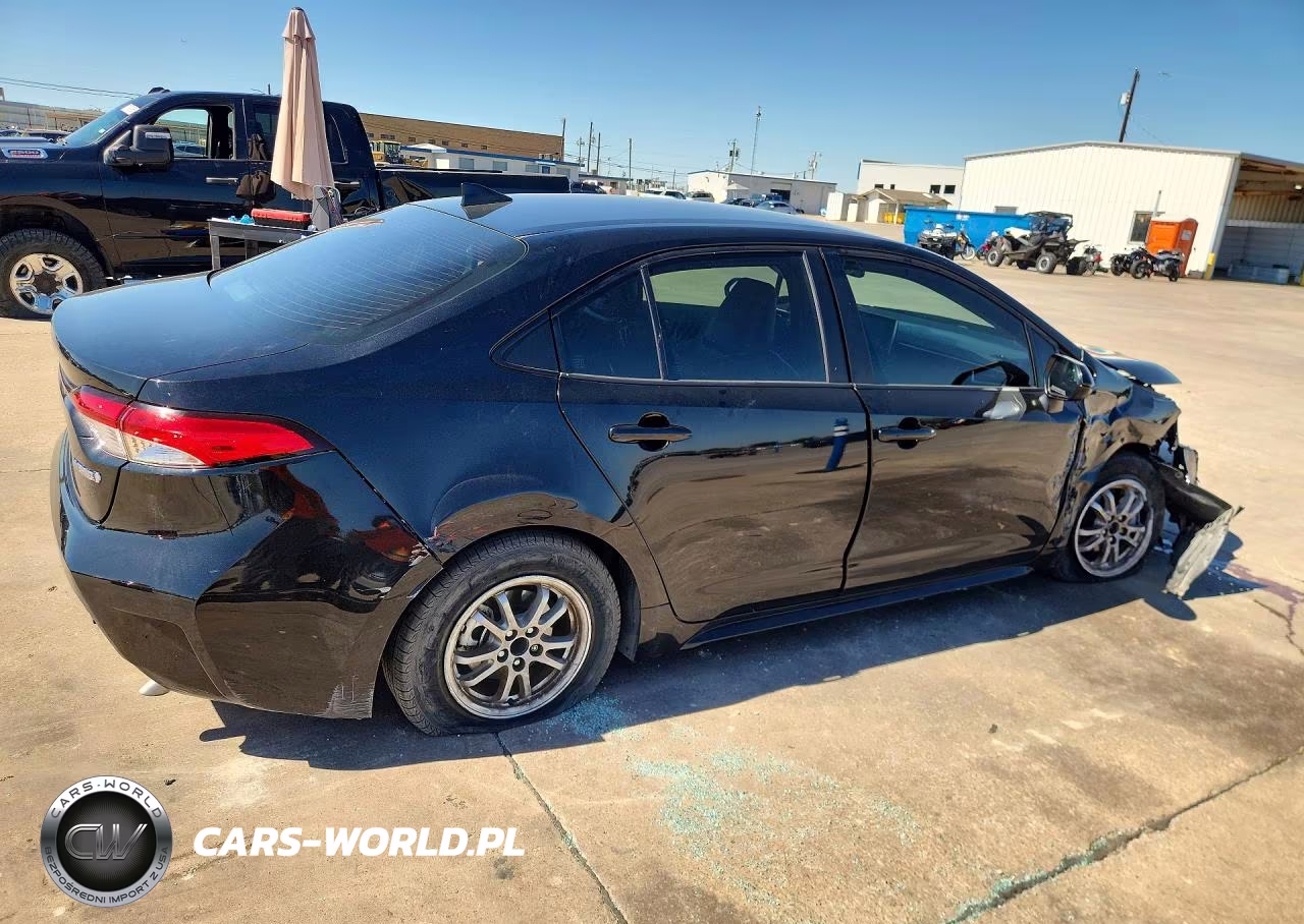 2022 Toyota Corolla Le VIN:JTDEAMDEXNJ058568 - 3