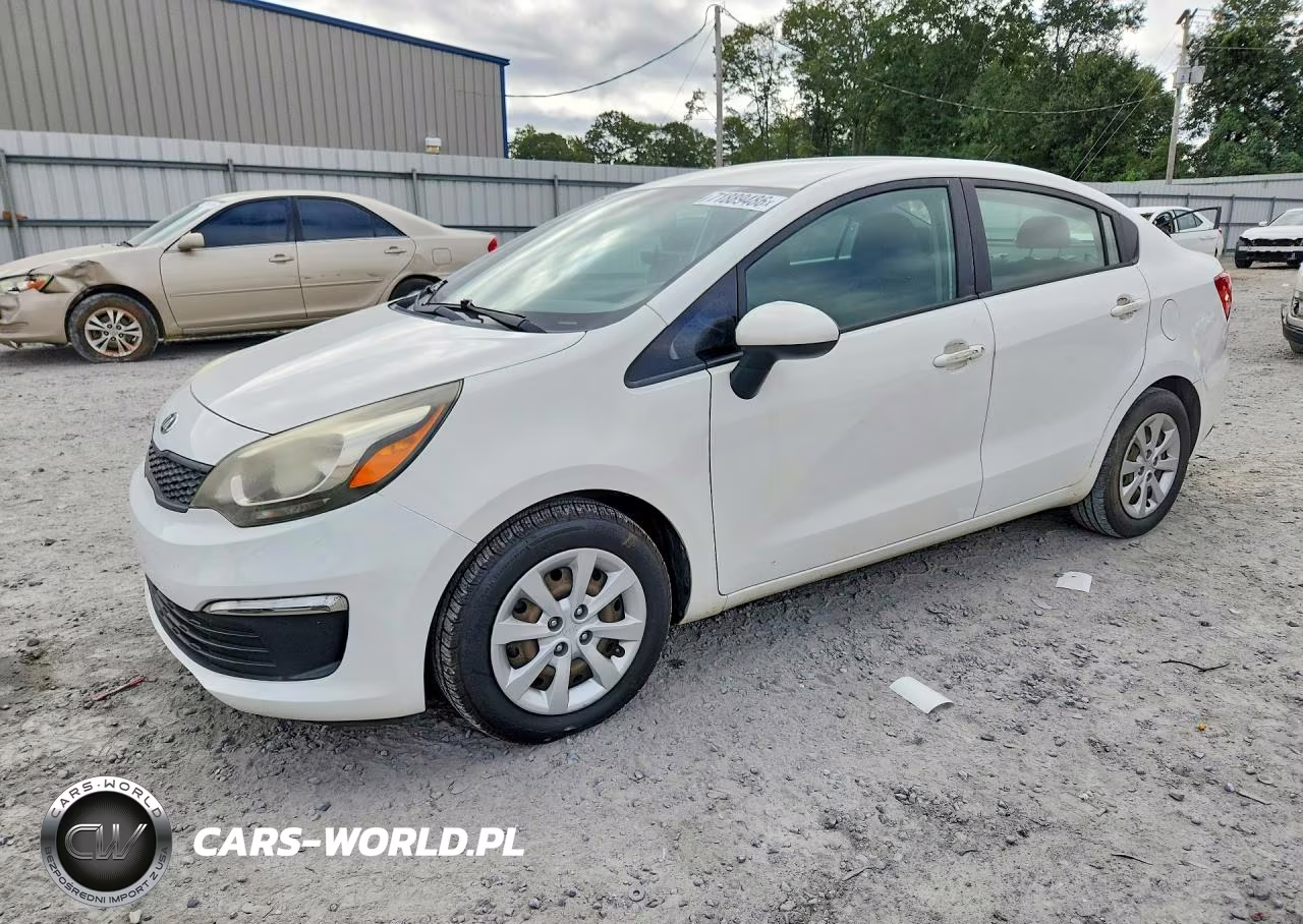 2016 Kia Rio Lx VIN:KNADM4A38G6550122 - 1