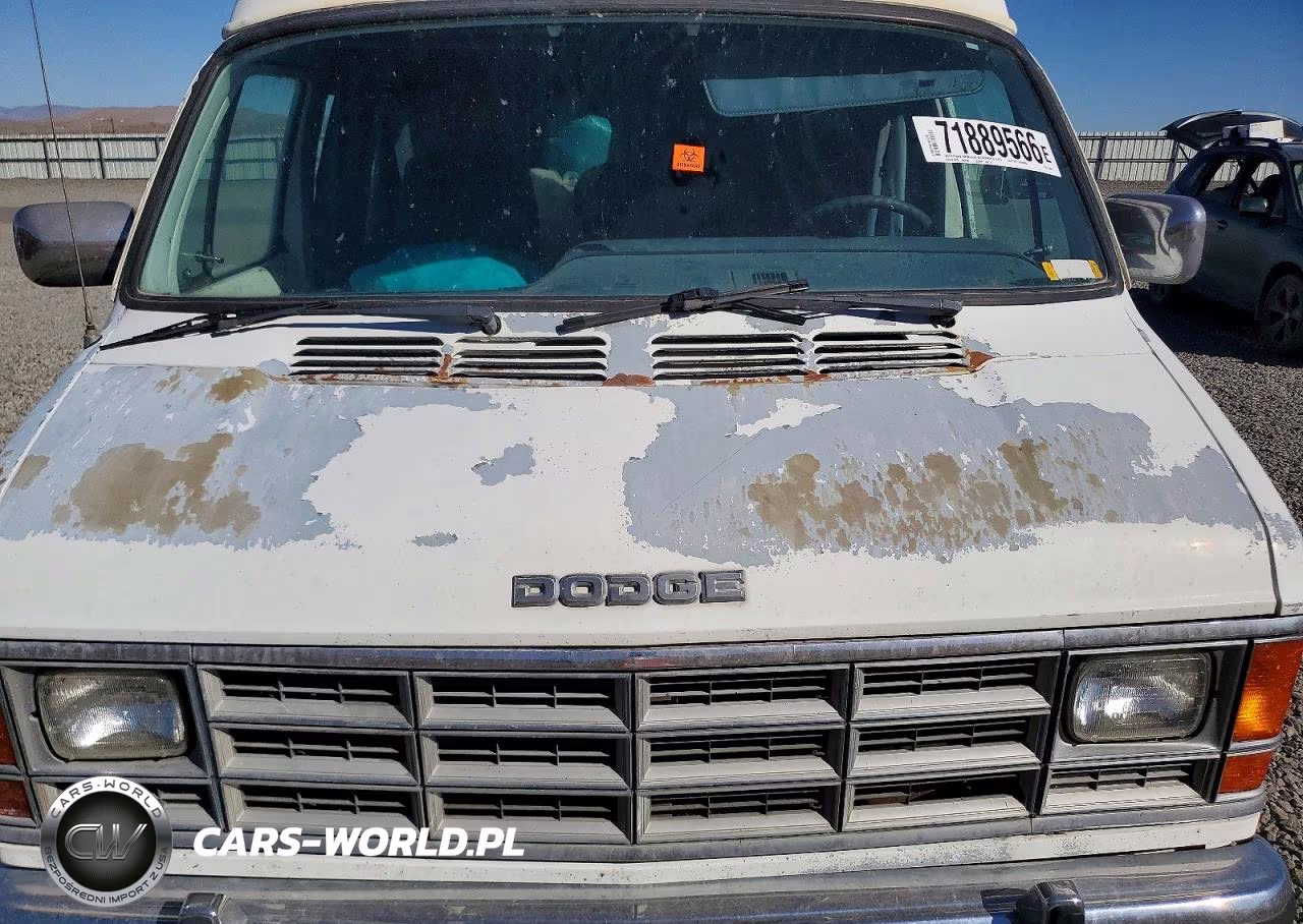 1993 Dodge Ram Van B350 VIN:2B6JB31Y8PK524417 - 12