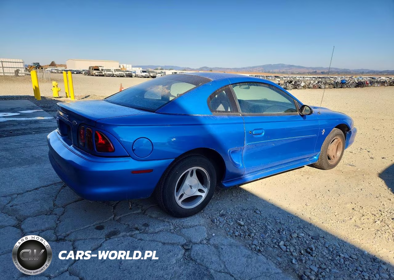 1998 Ford Mustang VIN:1FAFP4049WF166609 - 3