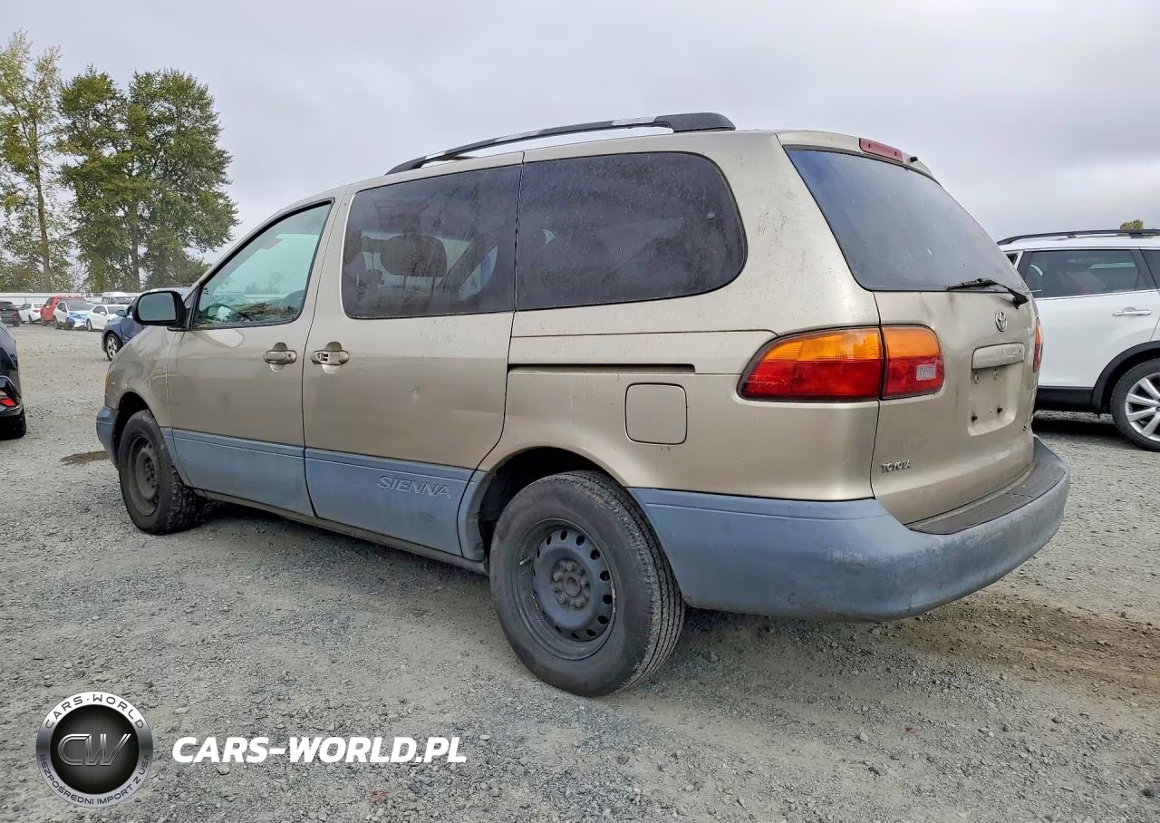 2000 Toyota Sienna Le VIN:4T3ZF13C9YU172990 - 2