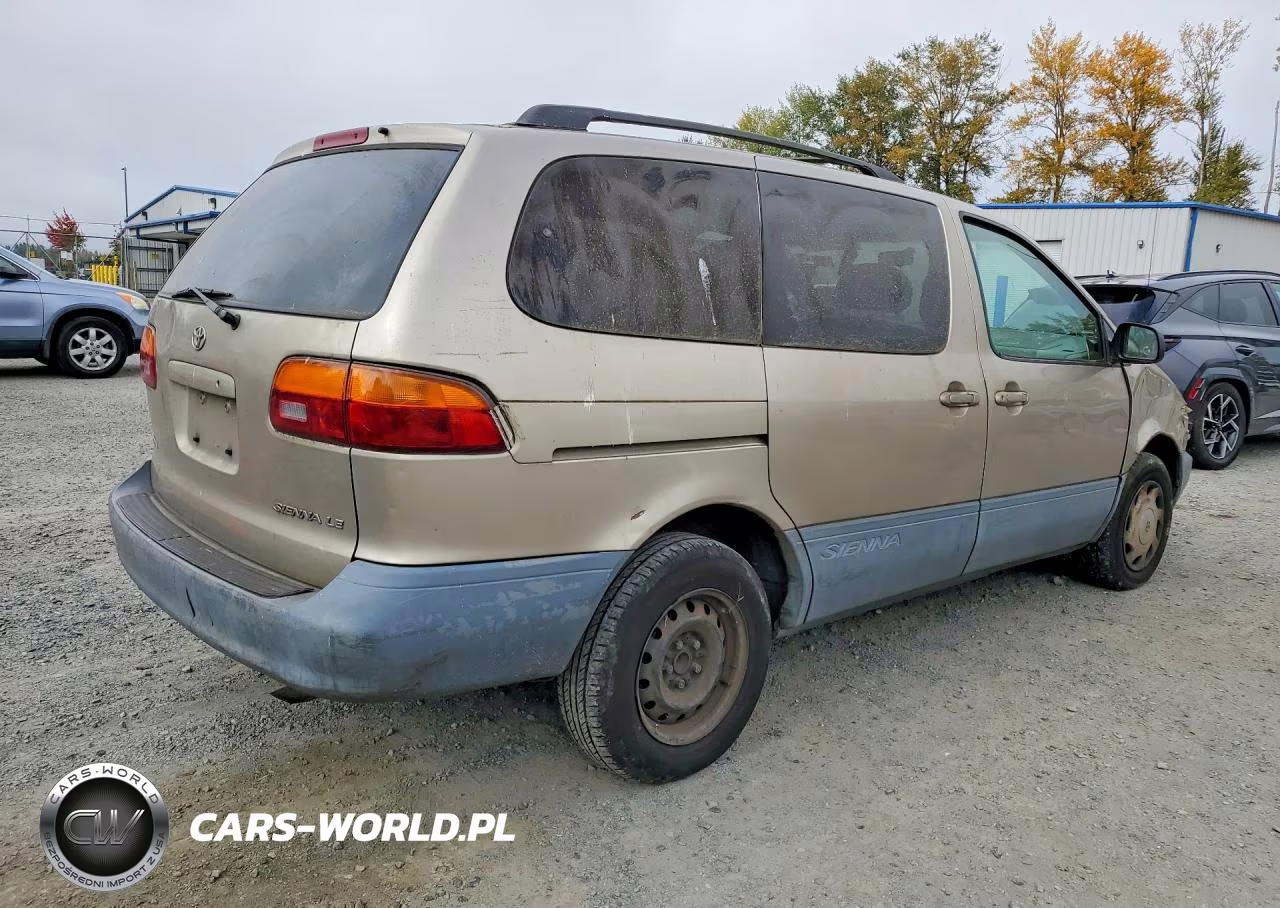 2000 Toyota Sienna Le VIN:4T3ZF13C9YU172990 - 3