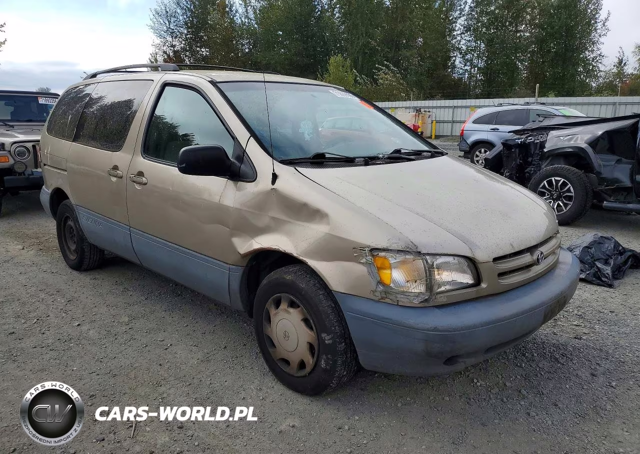 2000 Toyota Sienna Le VIN:4T3ZF13C9YU172990 - 4