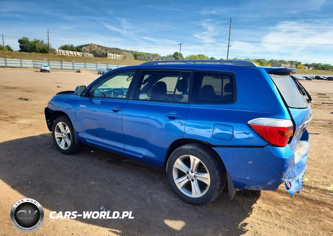 2008 Toyota Highlander Sport VIN:JTEES43A582072576 - 2