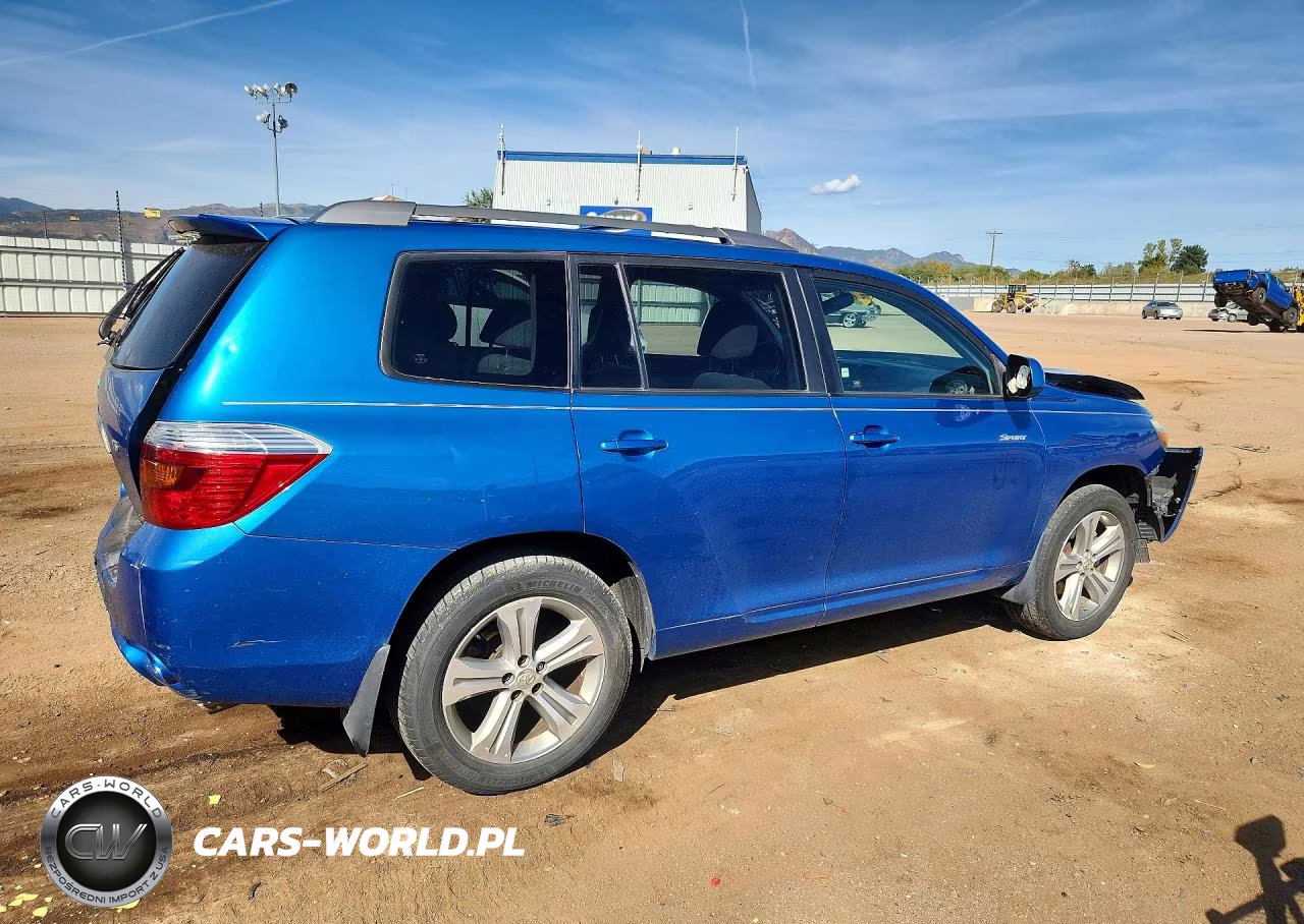 2008 Toyota Highlander Sport VIN:JTEES43A582072576 - 3