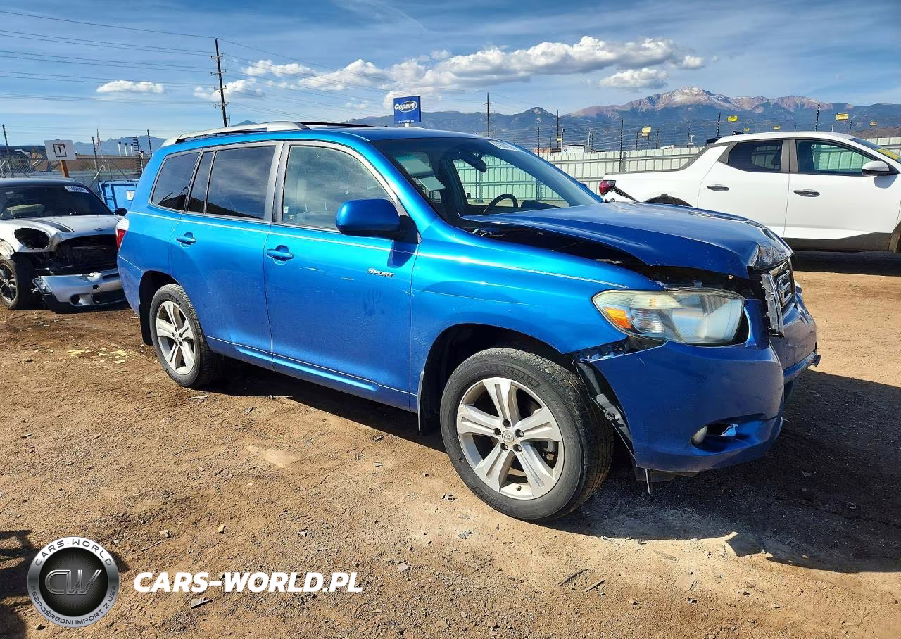 2008 Toyota Highlander Sport VIN:JTEES43A582072576 - 4