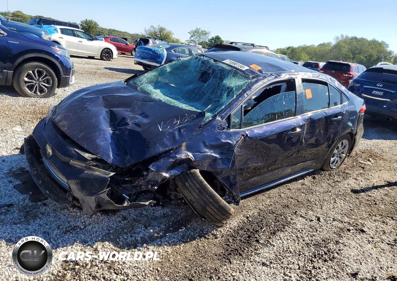 2020 Toyota Corolla Le VIN:JTDEPRAE5LJ103753 - 1