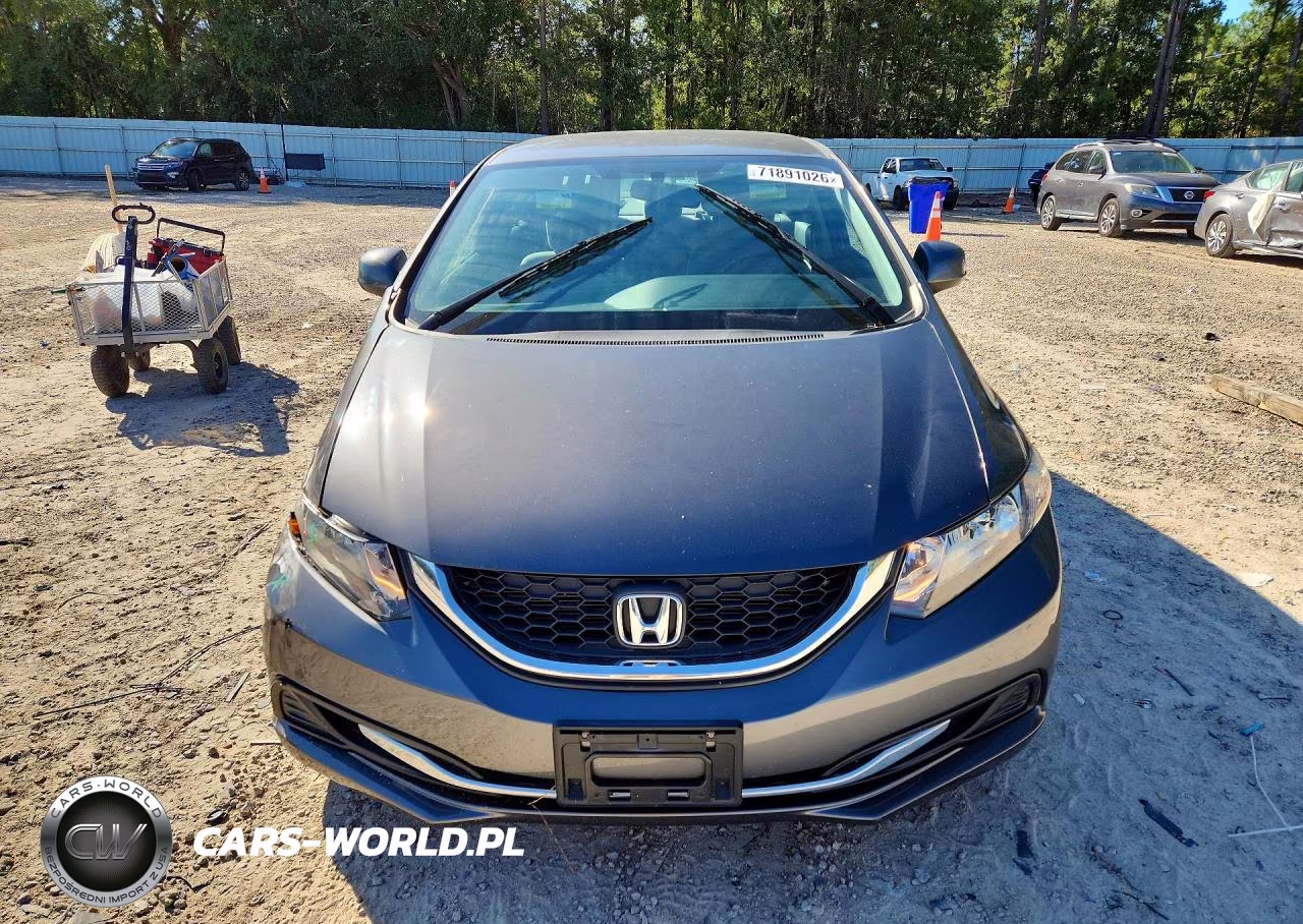 2013 Honda Civic Lx VIN:2HGFB2F53DH569219 - 5