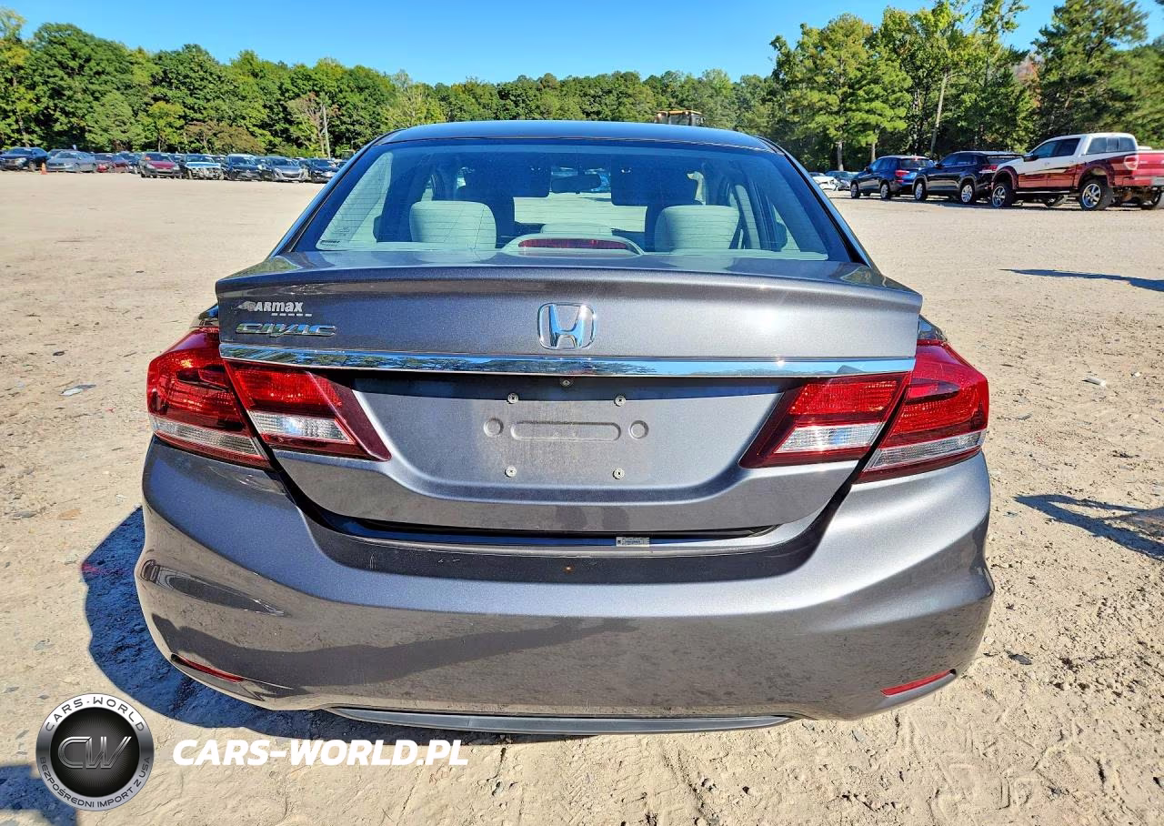 2013 Honda Civic Lx VIN:2HGFB2F53DH569219 - 6