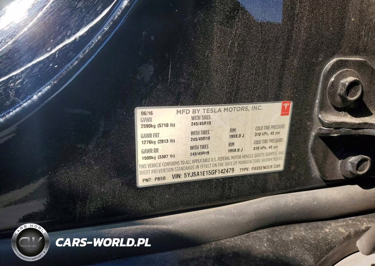 2016 Tesla Model S VIN:5YJSA1E15GF142479 - 12