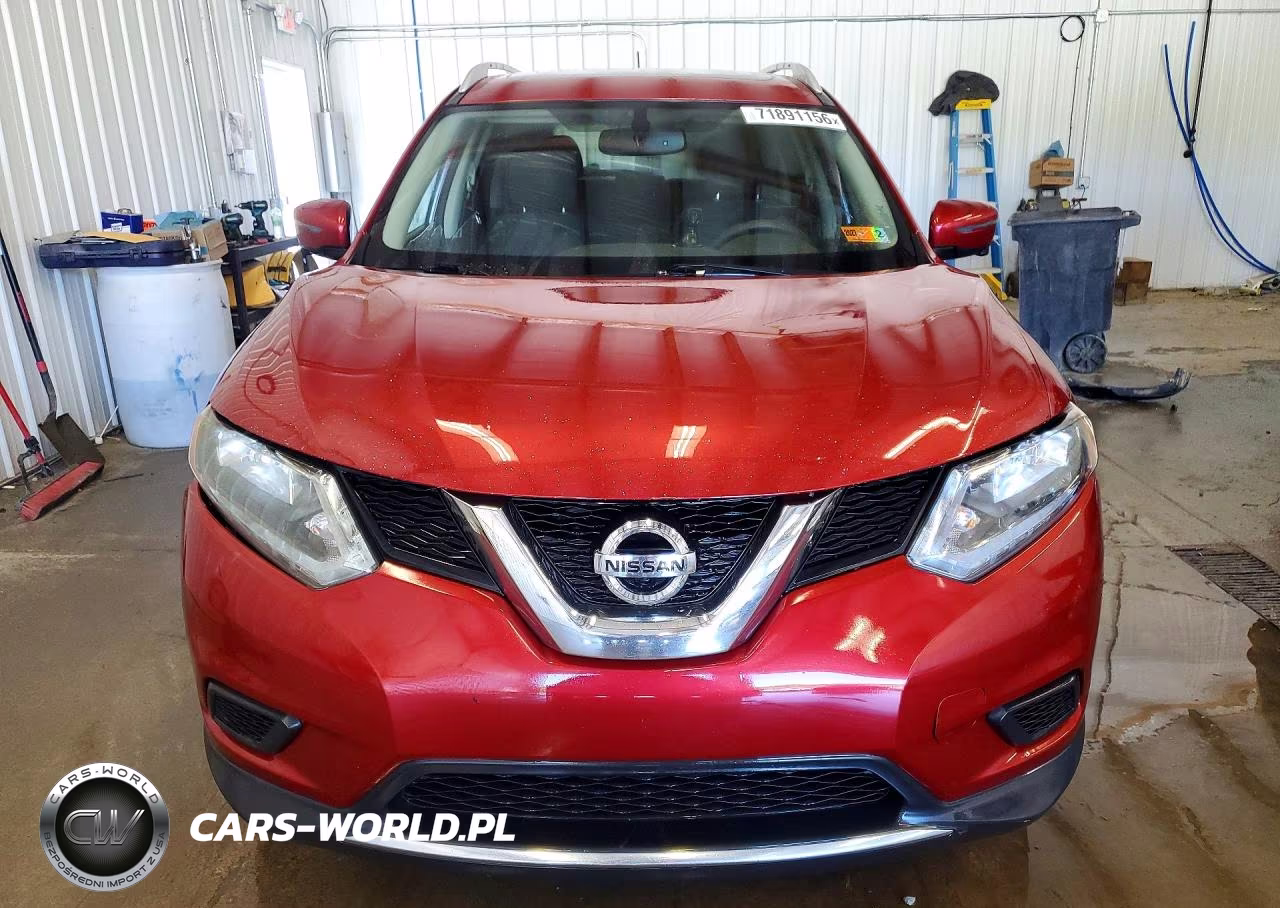 2016 Nissan Rogue Sv VIN:5N1AT2MV9GC916449 - 5