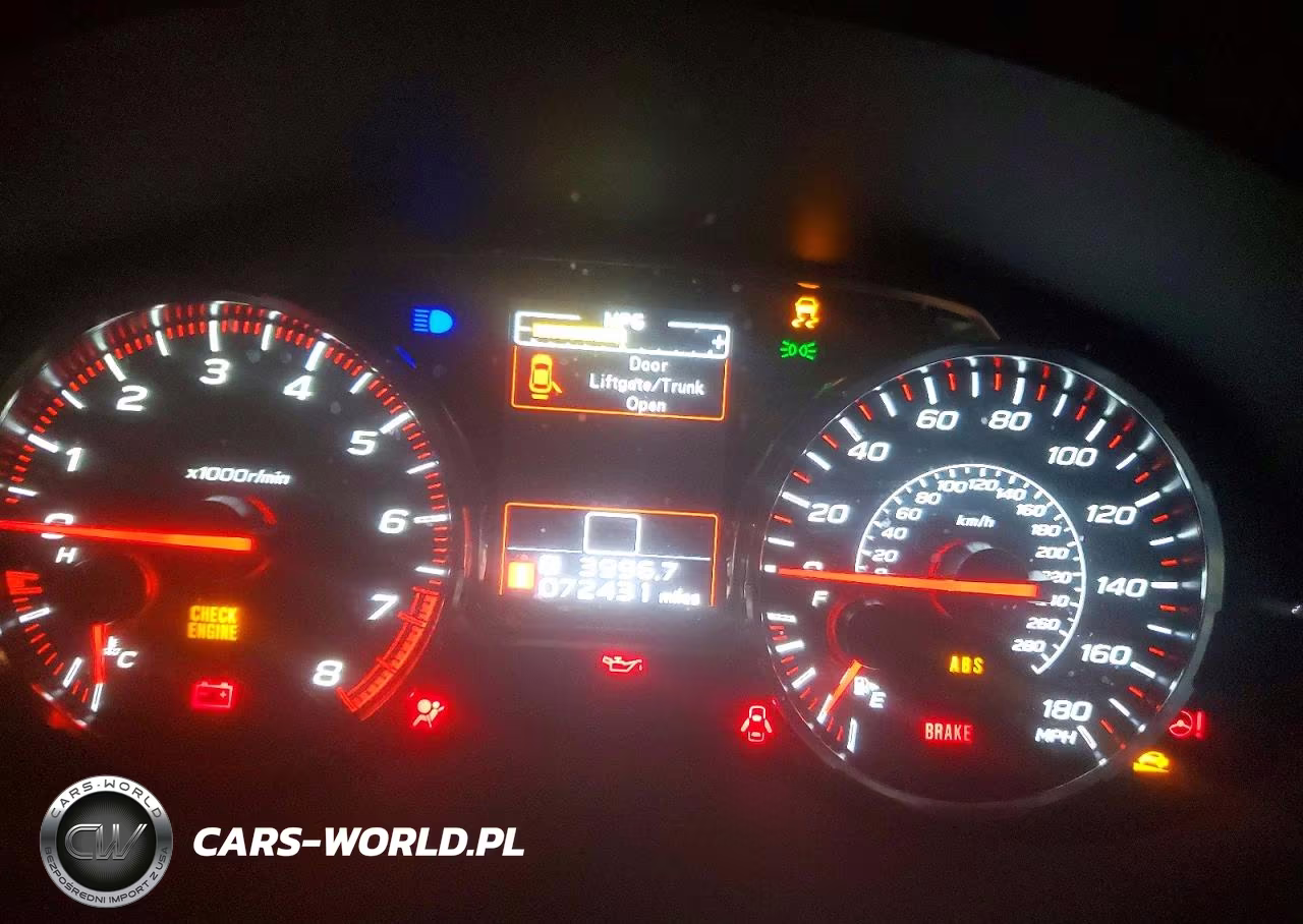 2020 Subaru Wrx Limited VIN:JF1VA1H66L9825905 - 9