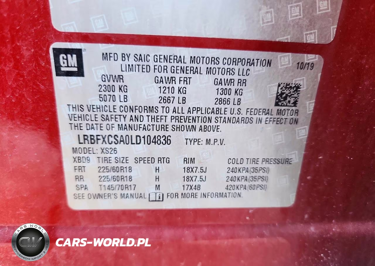 2020 Buick Envision Essence VIN:LRBFXCSA0LD104836 - 14