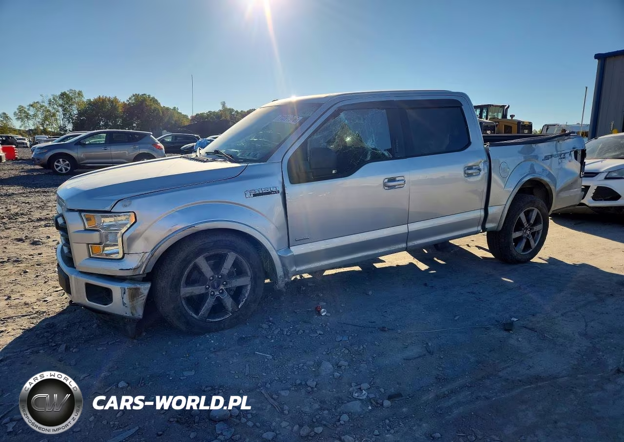 2017 Ford F150 Supercrew VIN:1FTEW1EG3HFA44809 - 1