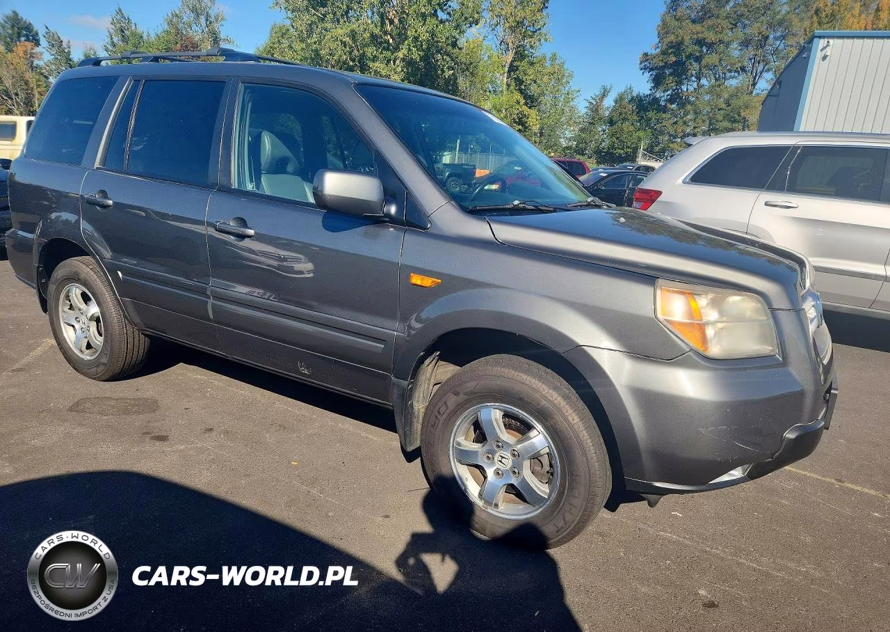 2007 Honda Pilot Exl VIN:5FNYF18737B031215 - 4
