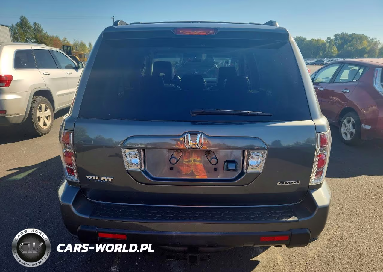 2007 Honda Pilot Exl VIN:5FNYF18737B031215 - 6