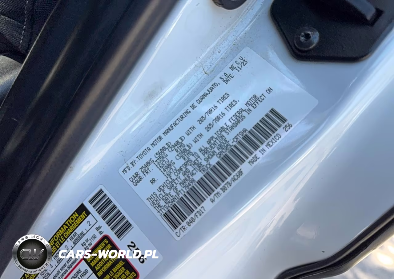TOYOTA TACOMA ACC VIN:3TYSZ5AN1PT178498 - 10