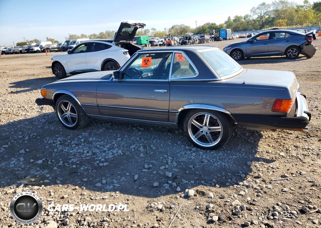 1982 Mercedes-Benz 380 Sl VIN:WDBBA45A8CB018512 - 2