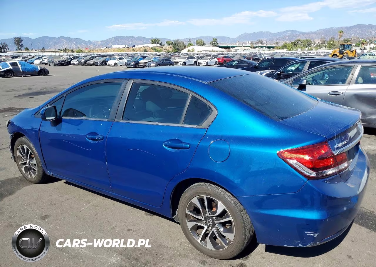 2014 Honda Civic Ex VIN:19XFB2F86EE213014 - 2