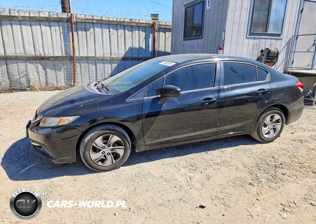 2015 Honda Civic Lx VIN:19XFB2F54FE211558 - 1