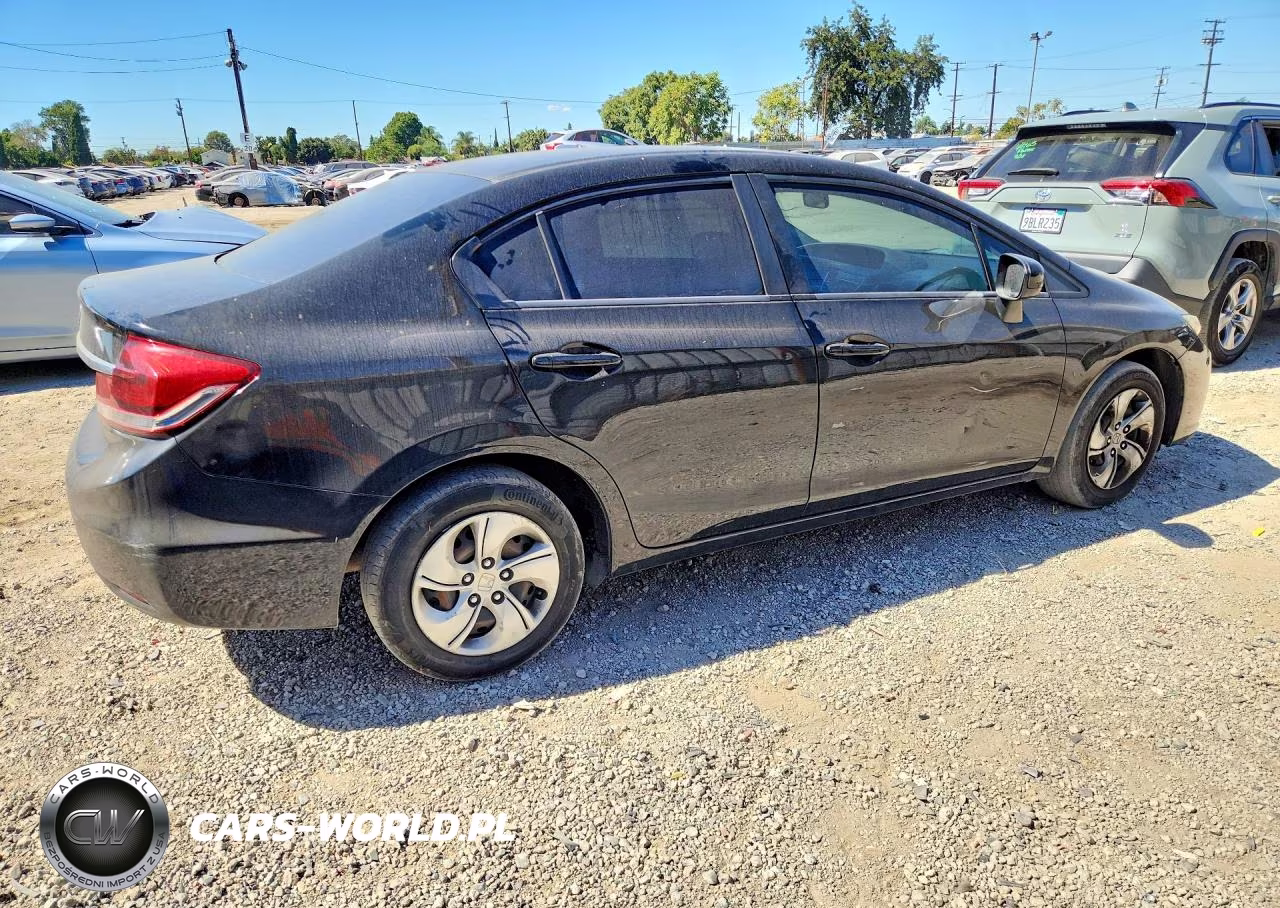 2015 Honda Civic Lx VIN:19XFB2F54FE211558 - 3