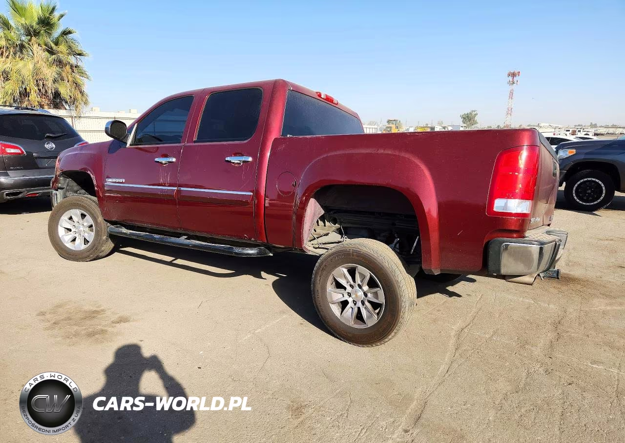 2013 GMC Sierra C1500 Sle VIN:3GTP1VE00DG222797 - 2