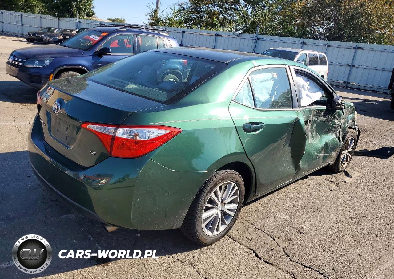 2015 Toyota Corolla Le Plus VIN:2T1BURHE7FC399263 - 3