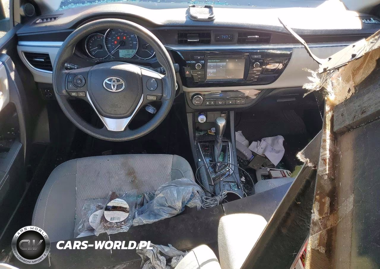 2015 Toyota Corolla Le Plus VIN:2T1BURHE7FC399263 - 8