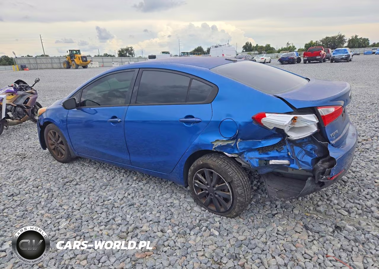 2014 Kia Forte Lx VIN:KNAFX4A68E5155015 - 2