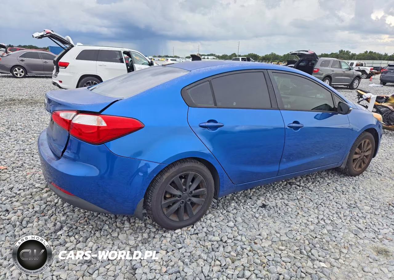2014 Kia Forte Lx VIN:KNAFX4A68E5155015 - 3