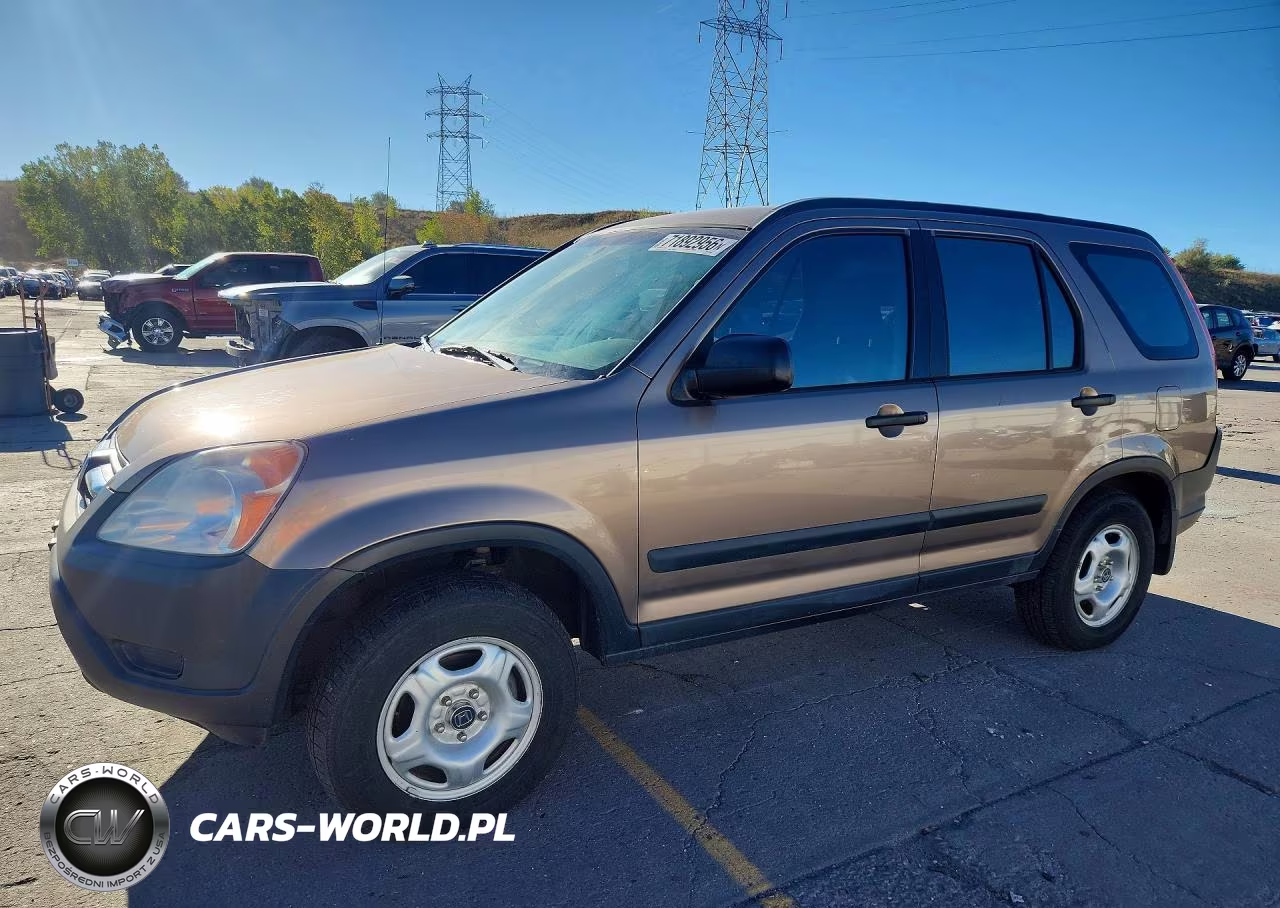 2003 Honda Cr-V Lx VIN:JHLRD68463C013489 - 1