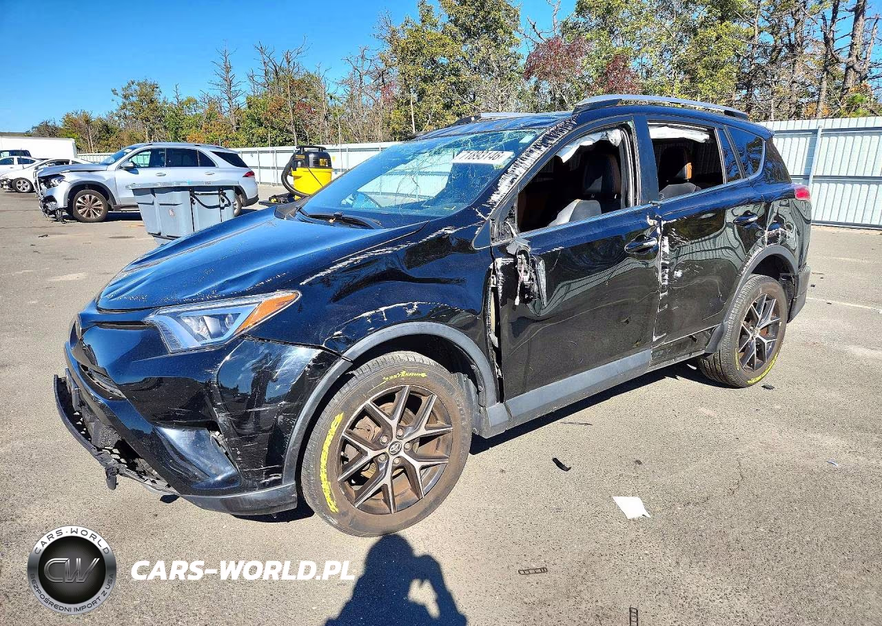 2018 Toyota Rav4 Se VIN:2T3JFREV7JW845906 - 1