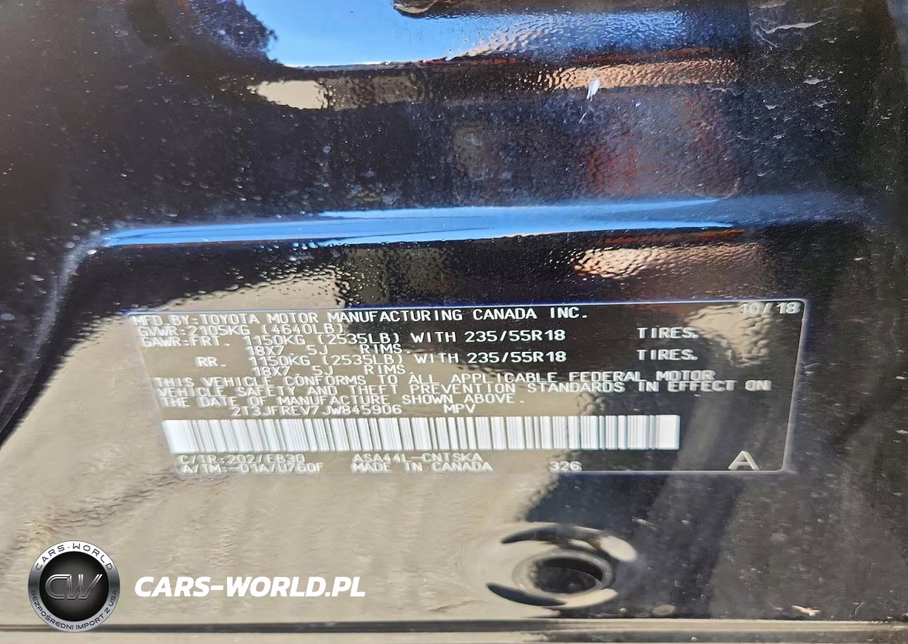 2018 Toyota Rav4 Se VIN:2T3JFREV7JW845906 - 14