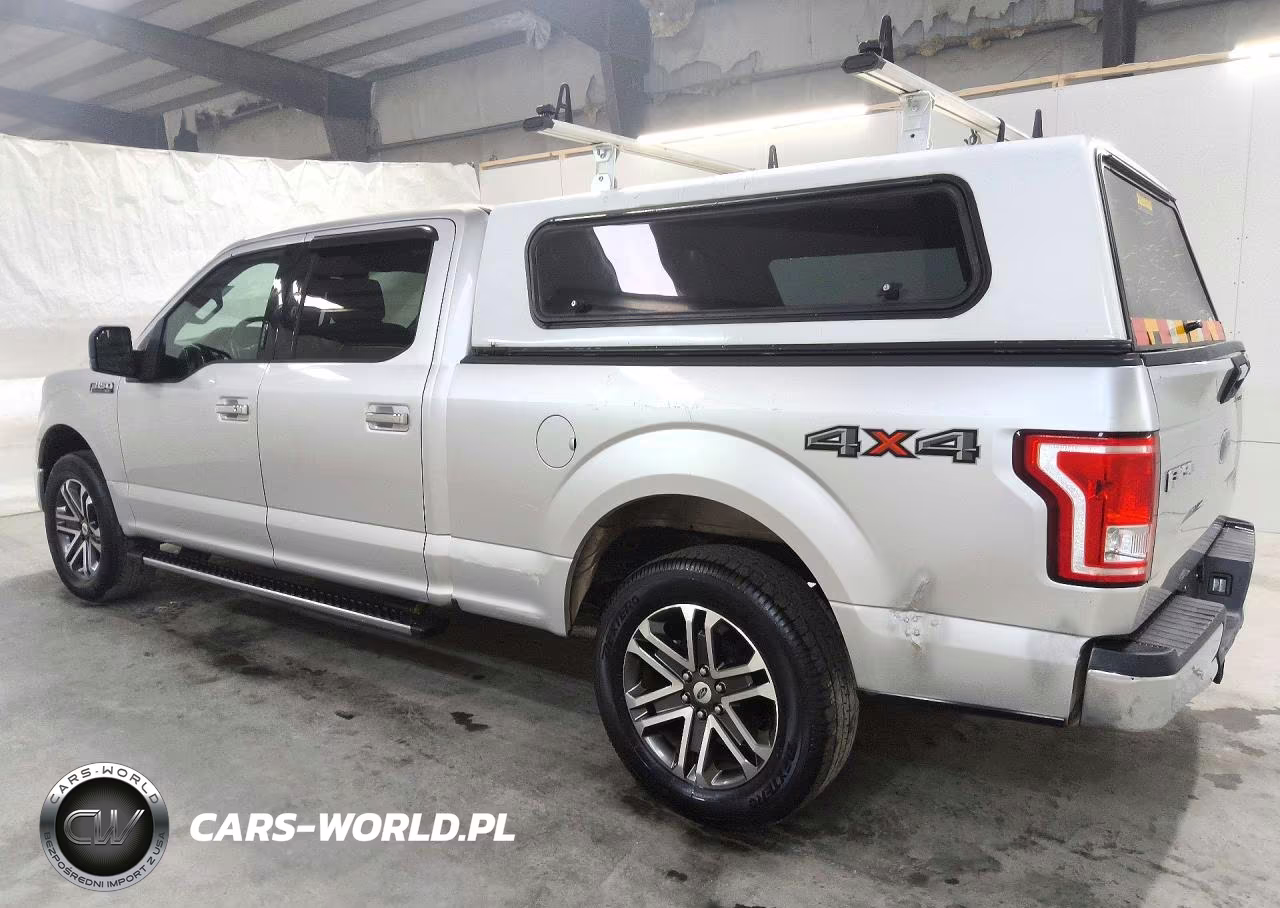2017 Ford F150 Supercrew VIN:1FTFW1EF6HFA23156 - 2