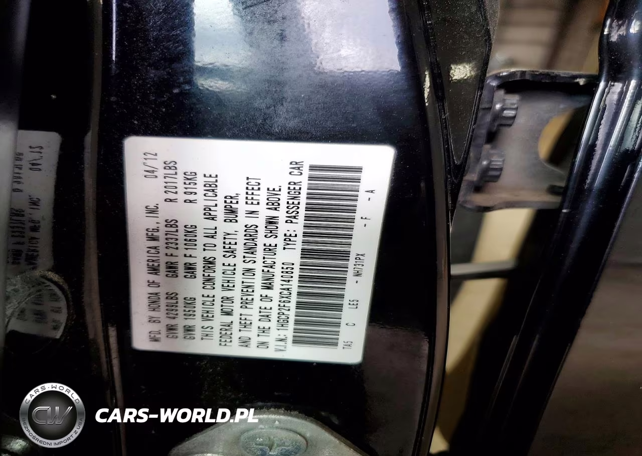 2012 Honda Accord Se VIN:1HGCP2F6XCA140850 - 12