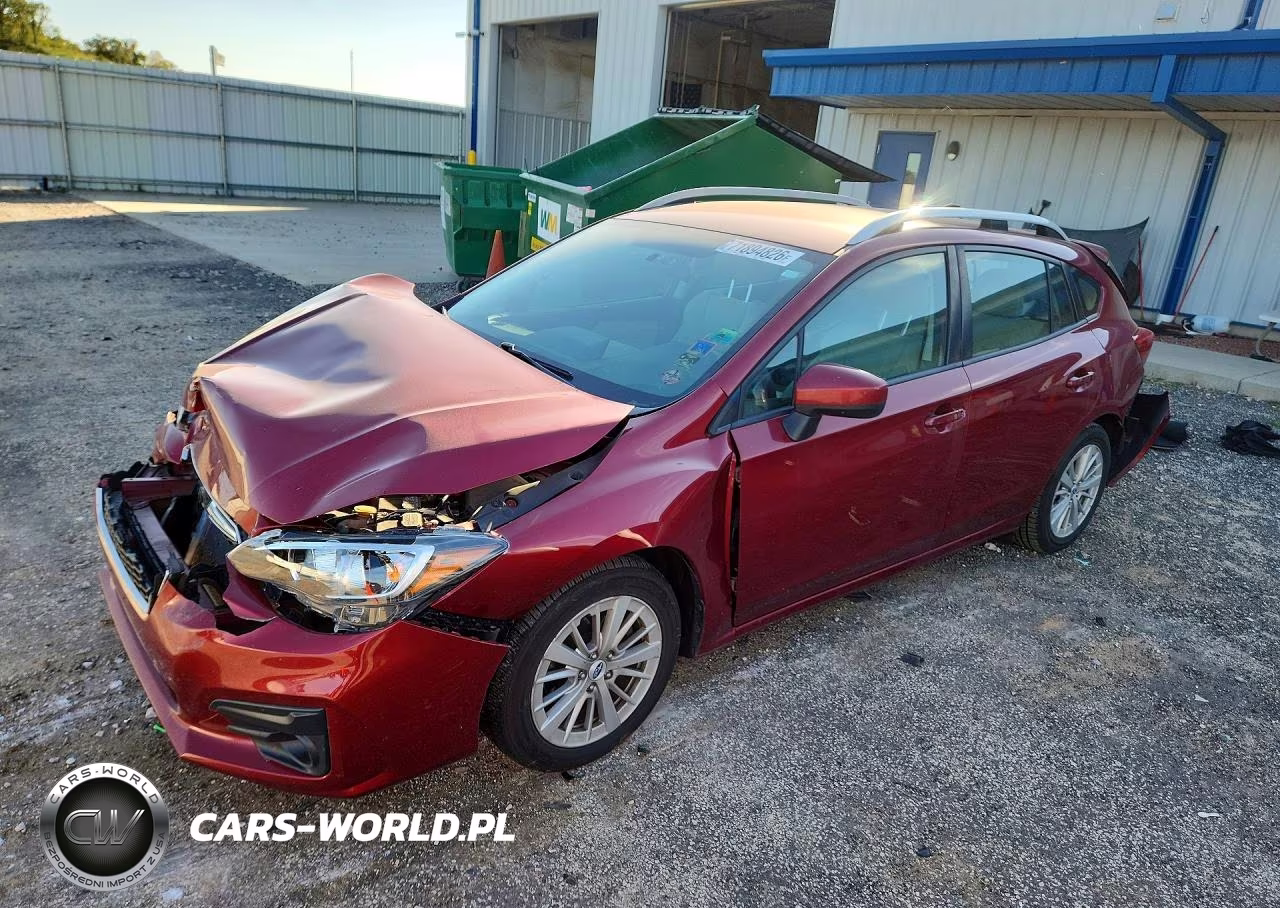 2017 Subaru Impreza Premium VIN:4S3GTAB63H3707505 - 1