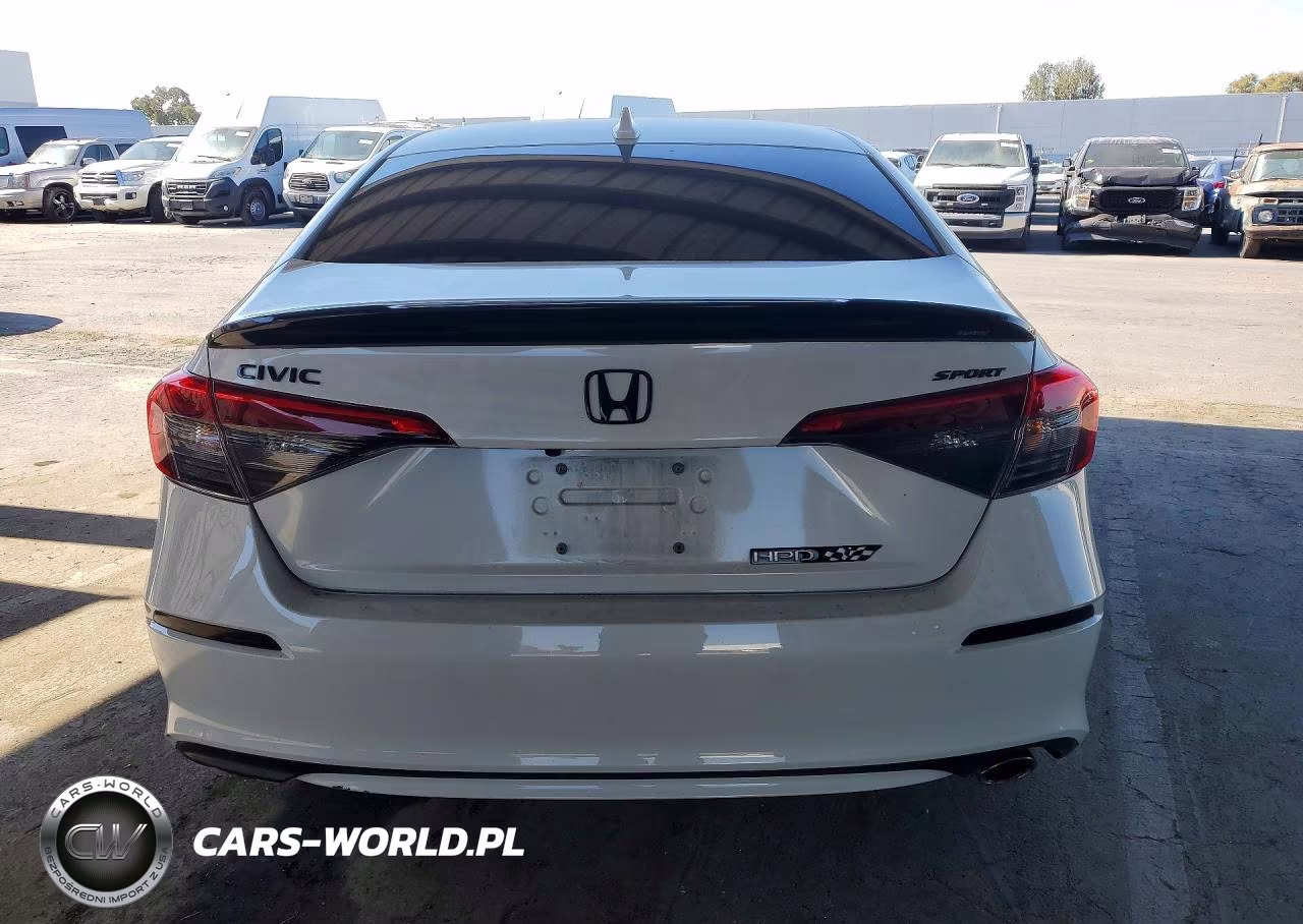 2022 Honda Civic Sport VIN:2HGFE2F50NH501923 - 6