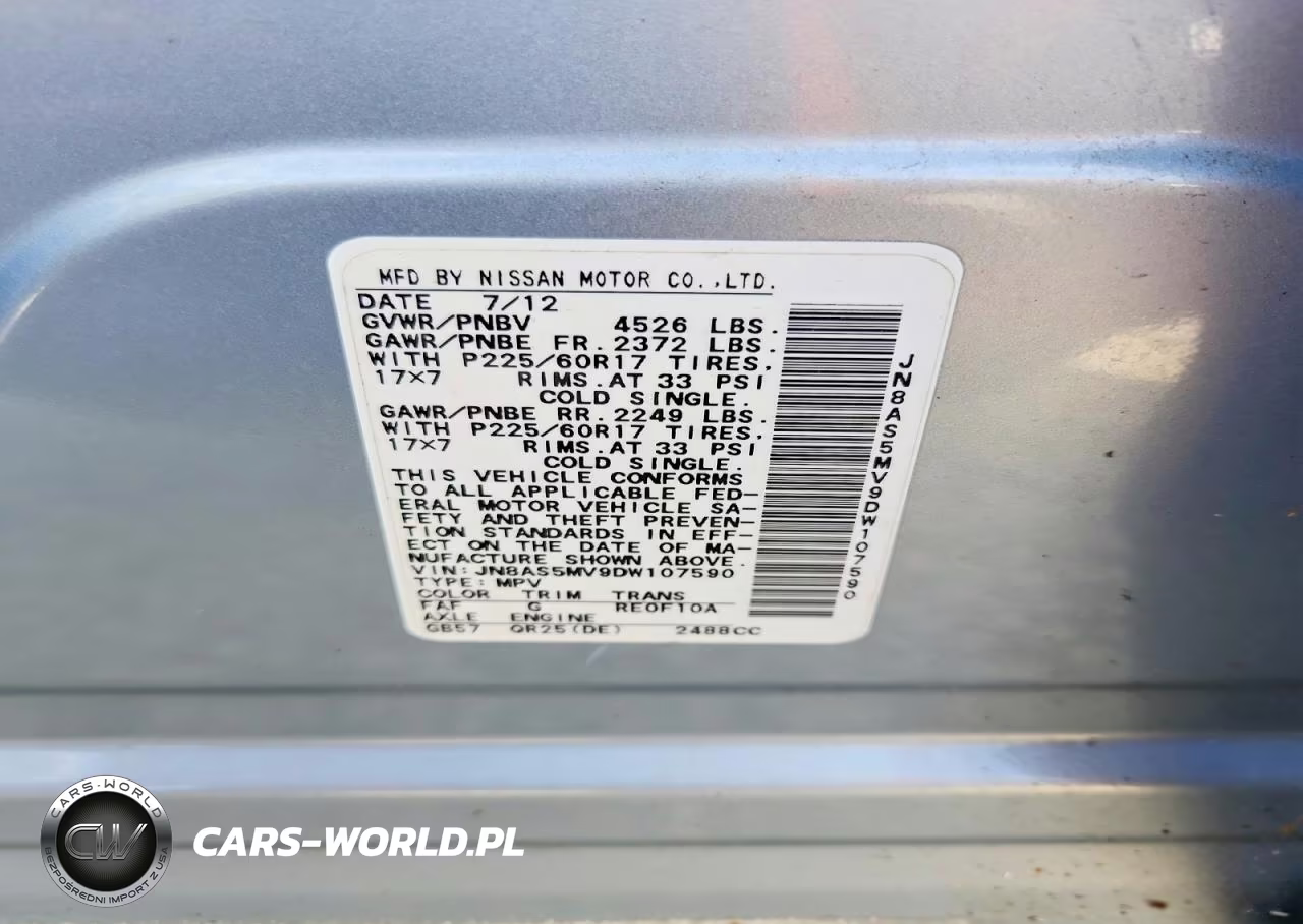 2013 Nissan Rogue S VIN:JN8AS5MV9DW107590 - 12