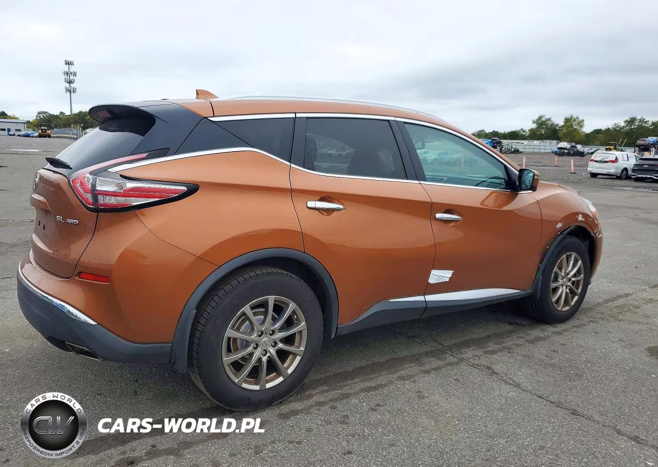 2017 Nissan Murano Sl VIN:5N1AZ2MH3HN176296 - 3