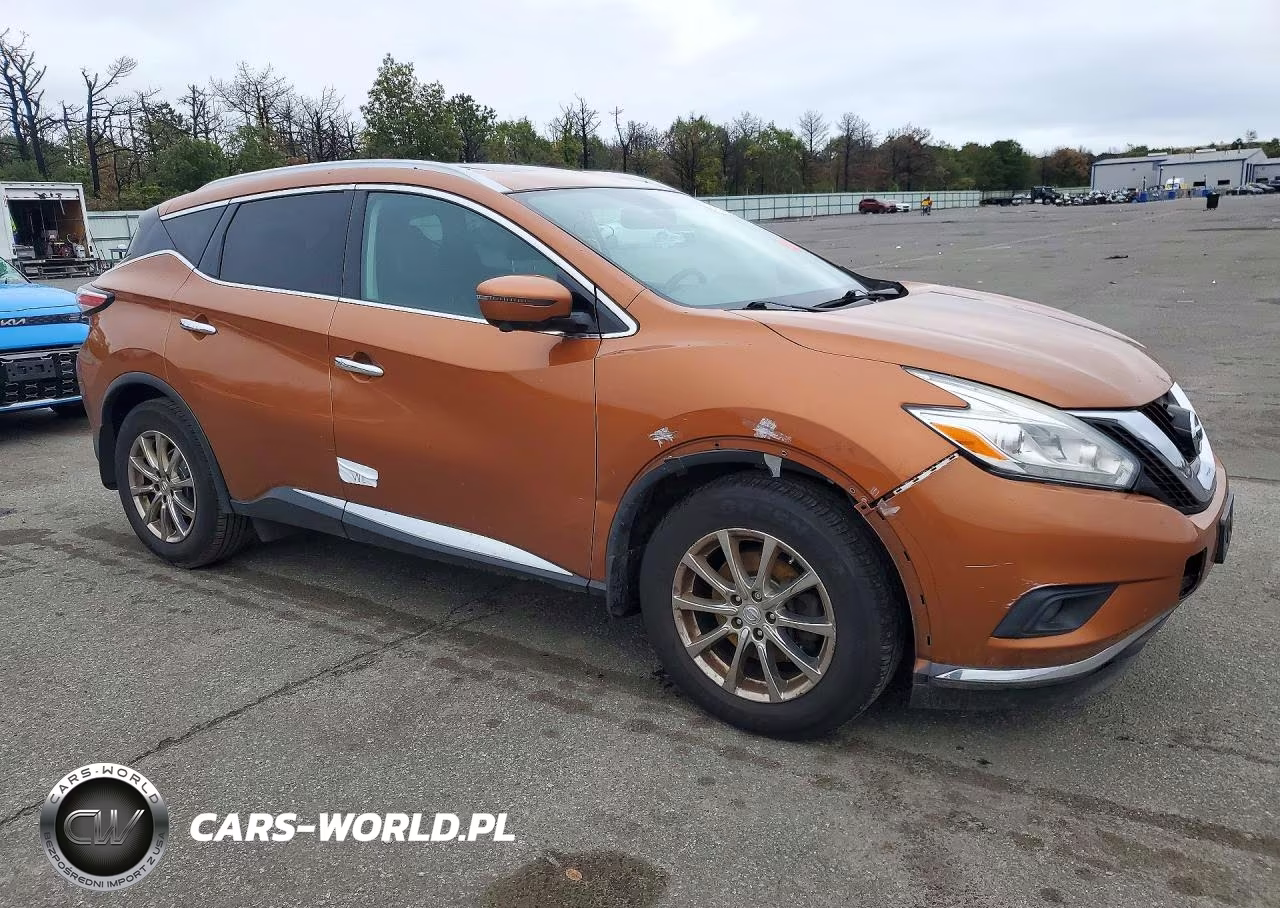 2017 Nissan Murano Sl VIN:5N1AZ2MH3HN176296 - 4