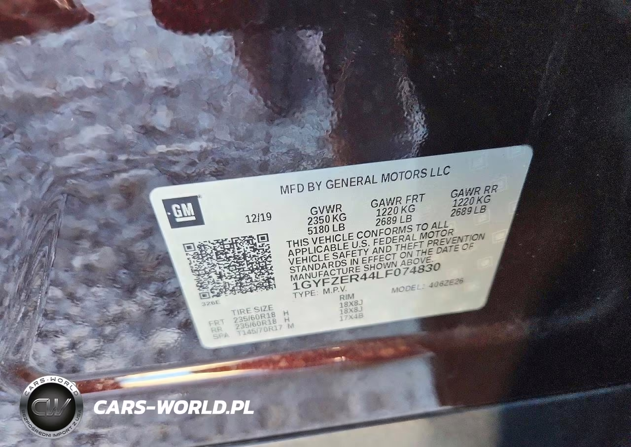 2020 Cadillac Xt4 Sport VIN:1GYFZER44LF074830 - 13