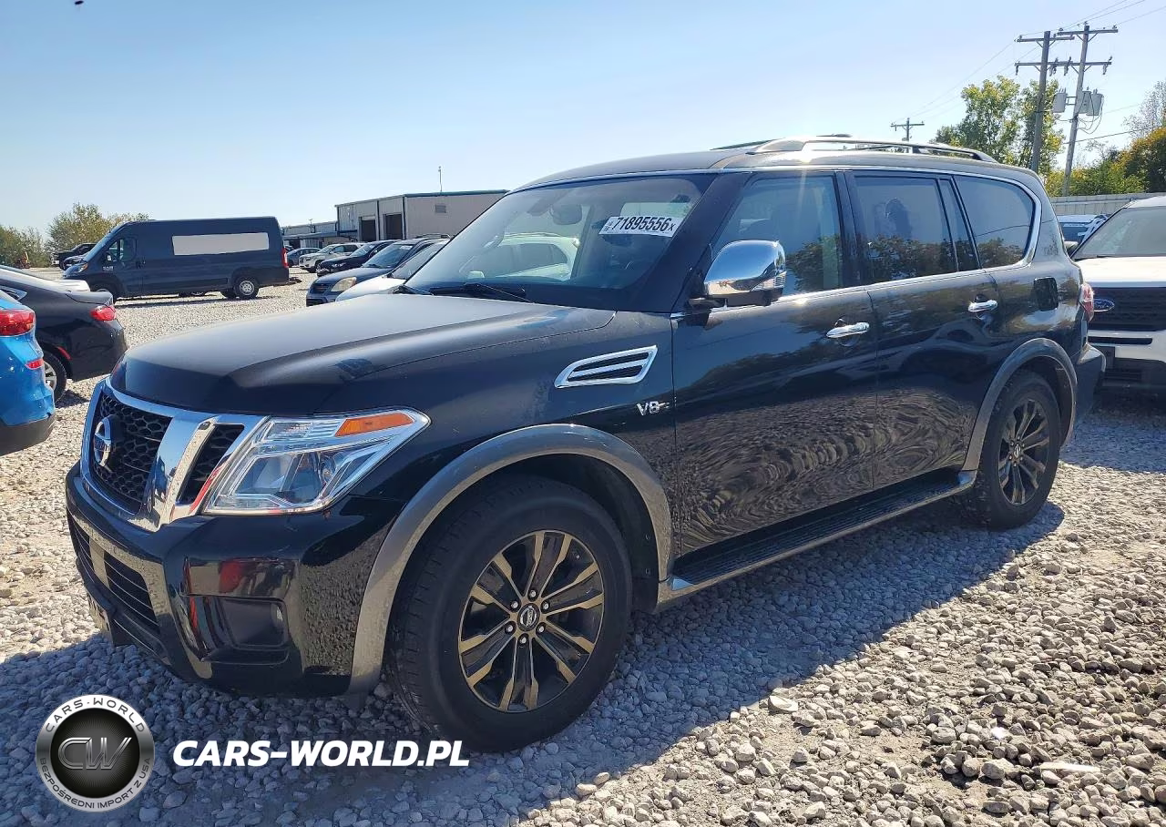 2017 Nissan Armada Platinum VIN:JN8AY2NC6H9511011 - 1