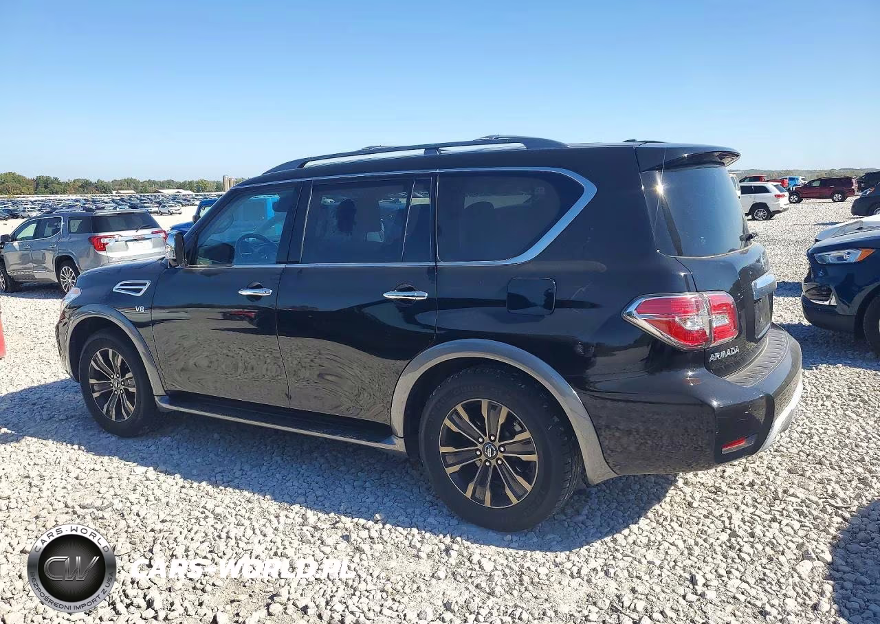 2017 Nissan Armada Platinum VIN:JN8AY2NC6H9511011 - 2