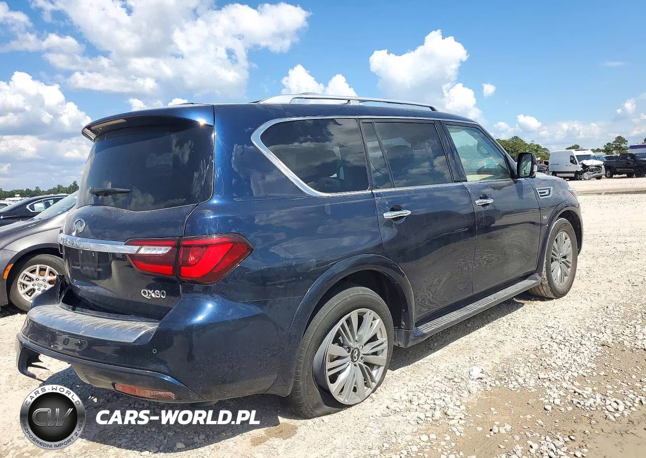 2019 Infiniti Qx80 Luxe VIN:JN8AZ2NFXK9683511 - 3