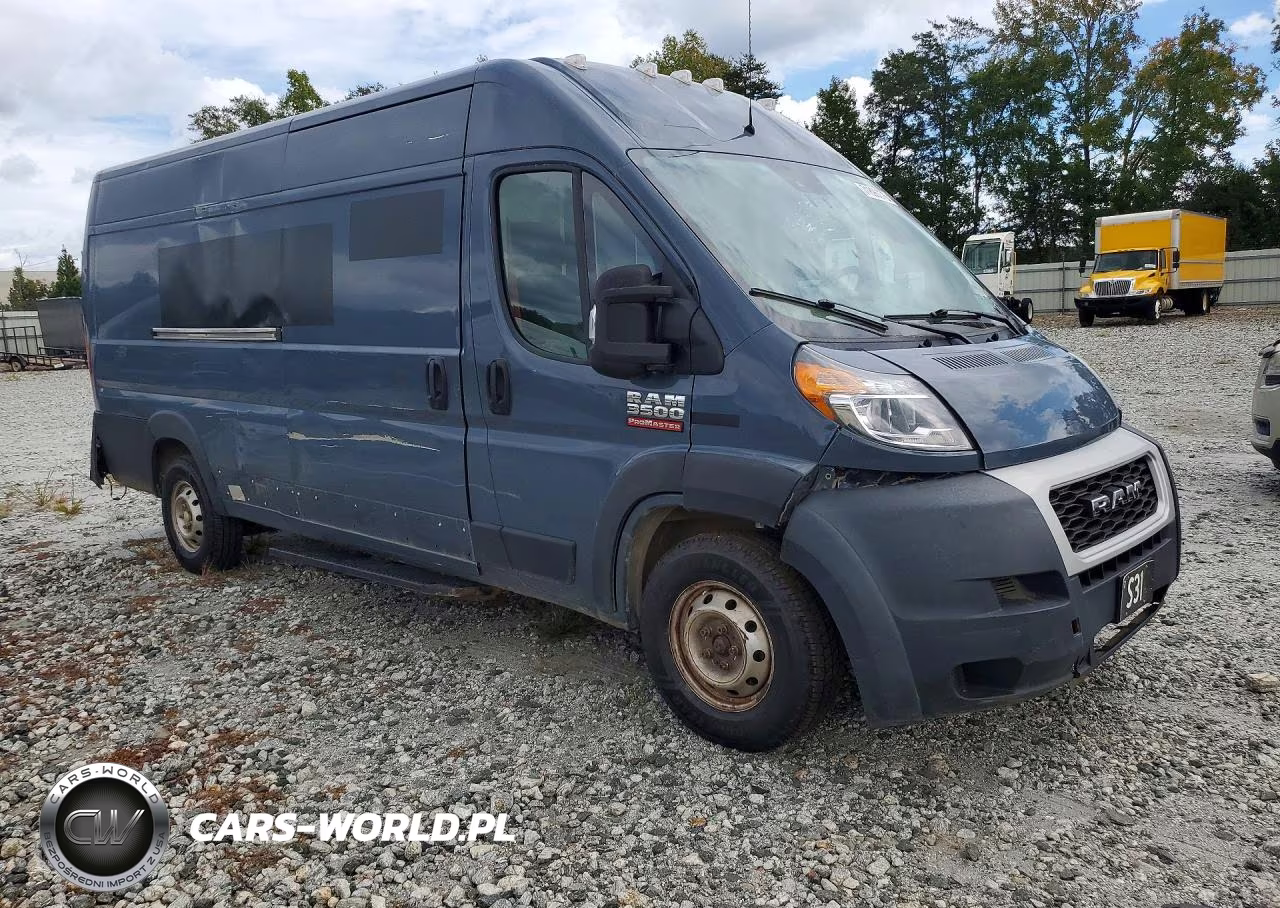 2021 Ram Promaster 3500 Delivery Van VIN:3C6MRVJG7ME549800 - 4