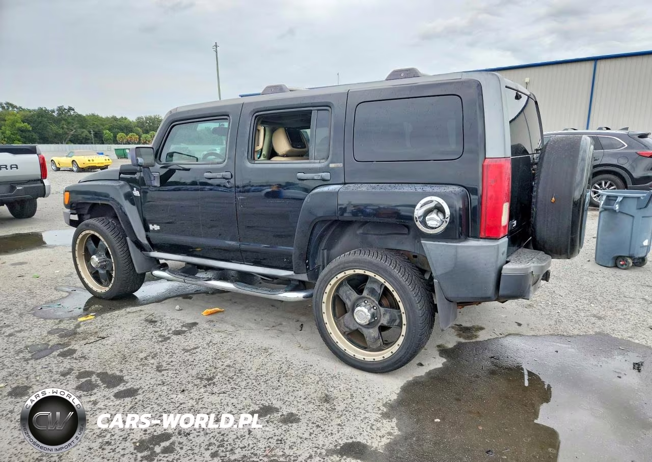 2008 Hummer H3 Luxury VIN:5GTEN43E788186633 - 2