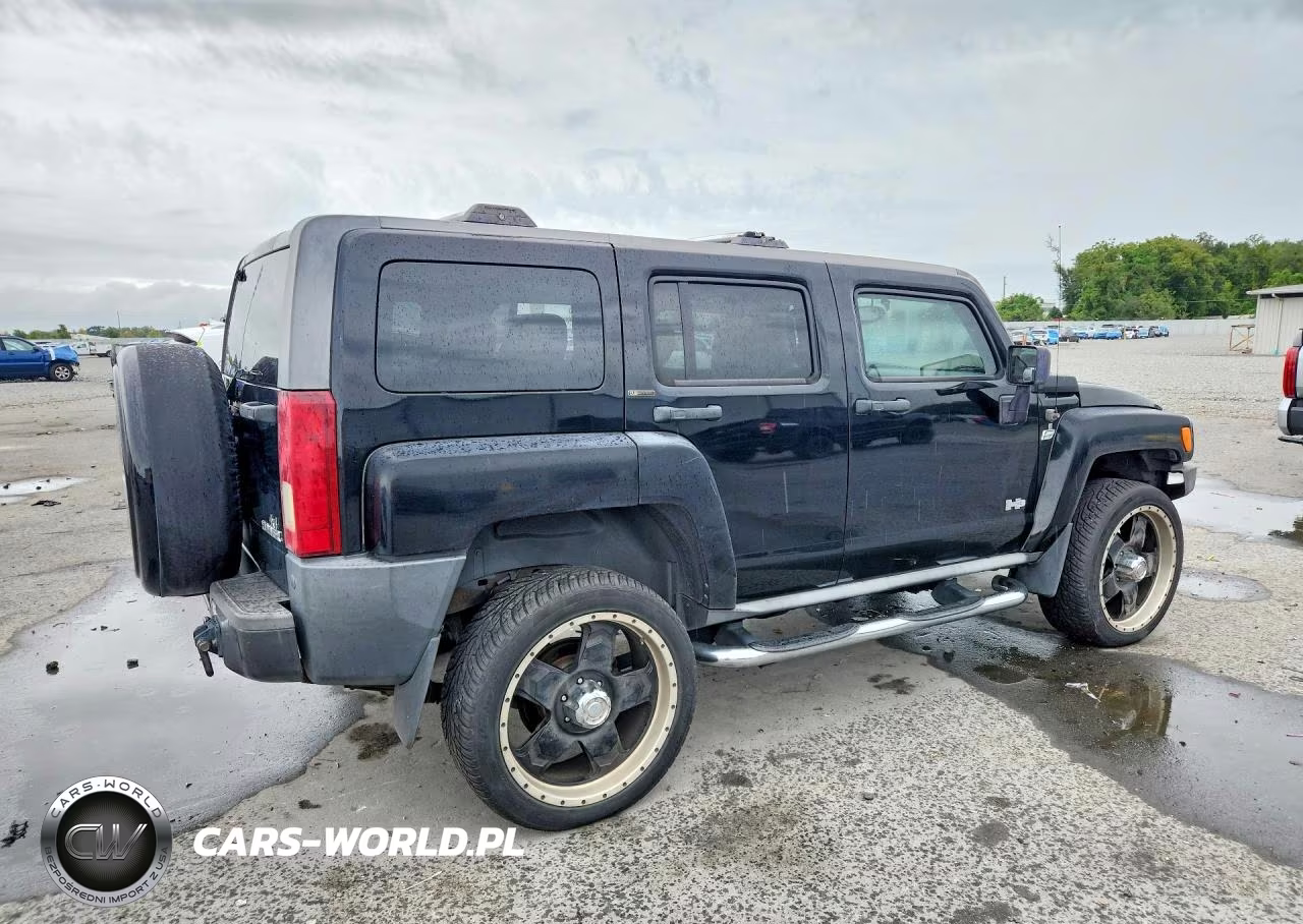 2008 Hummer H3 Luxury VIN:5GTEN43E788186633 - 3