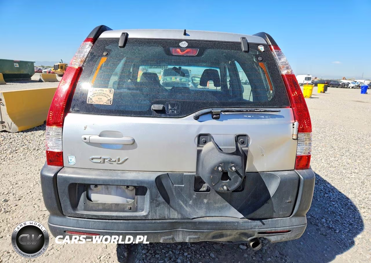 2006 Honda Cr-V Lx VIN:SHSRD68526U407772 - 6