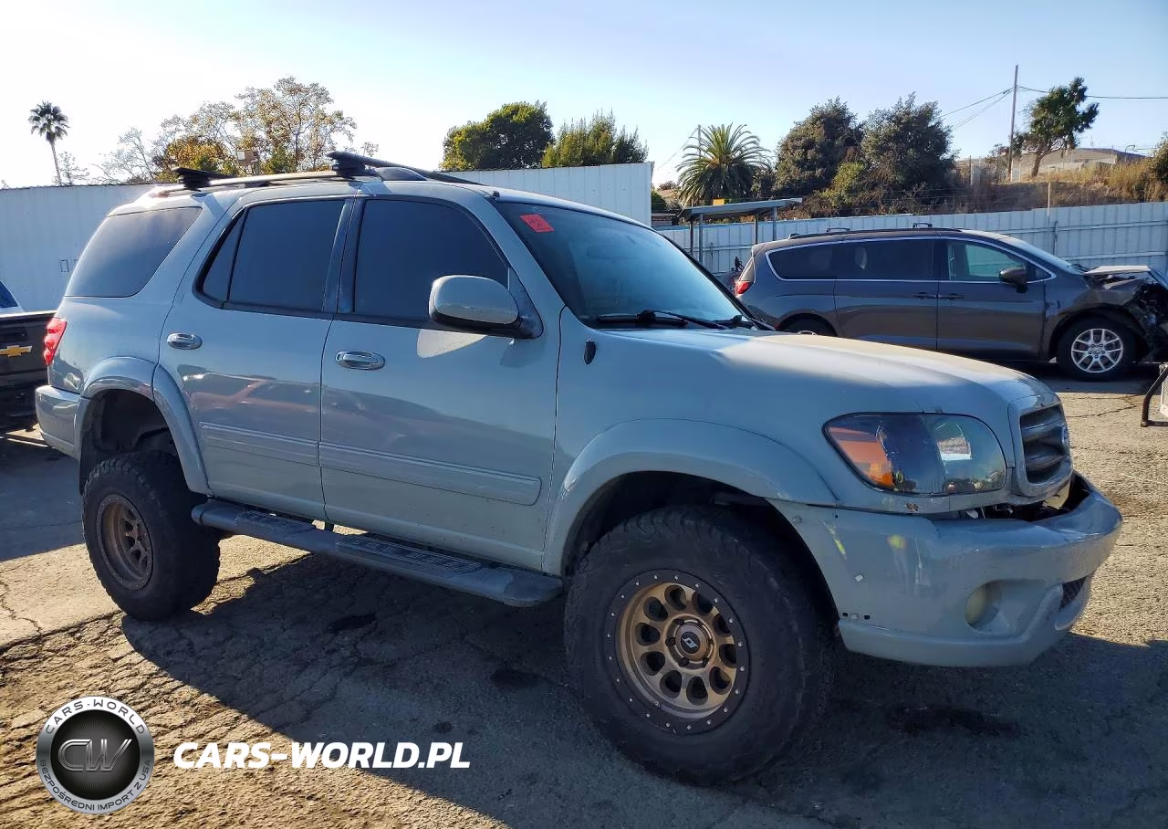2002 Toyota Sequoia Sr5 VIN:5TDBT44A82S104357 - 4