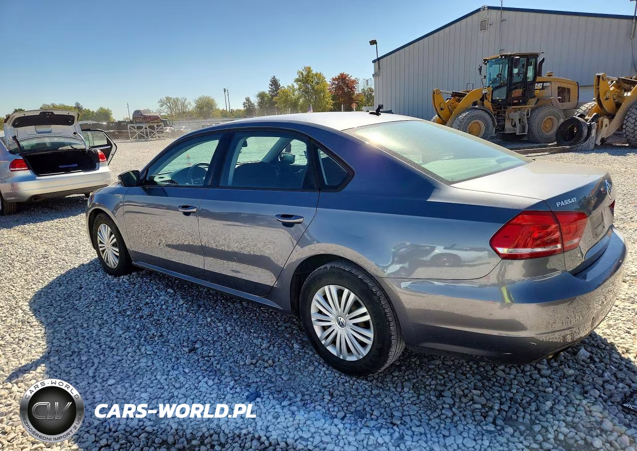 2014 Volkswagen Passat S VIN:1VWAT7A34EC104572 - 2